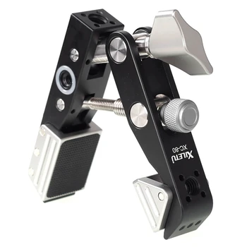 

XILETU XC-80 Travel Powerful Clamp Holder Photography Bracket for DSLR