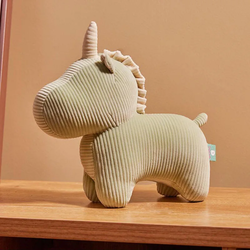 unicorn Игрушечные единороги Ins, Простой Супер-огненный носорог, кукла, маленькая плюшевая игрушка, динозавр, милая кукла, подарок на день рождения, Рождество - Цвет: unicorn