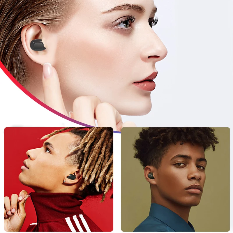 Универсальный A10-TWS, беспроводные Bluetooth наушники, просо, гарнитура для телефона, стерео наушники с зарядным устройством для iphone, xiaomi, huawei