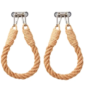 

2 Piece Nautical Rope Toilet Paper Holder Vintage Wall-Mounted Towel Rack Ocean Beach Bathroom Home Decor
