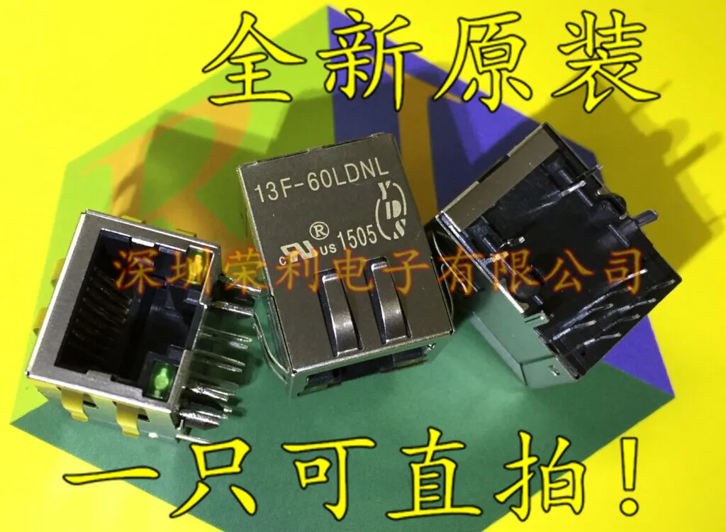 10 шт в упаковке, новая 13F-60LDNL RJ45