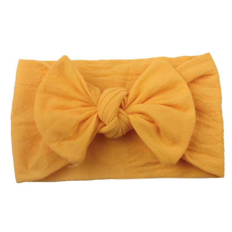 2020 Cute Baby Headband Girls Bowknot Elastic Headwear Apparel Photography Prop Party Gifts Baby Hair Accessories
