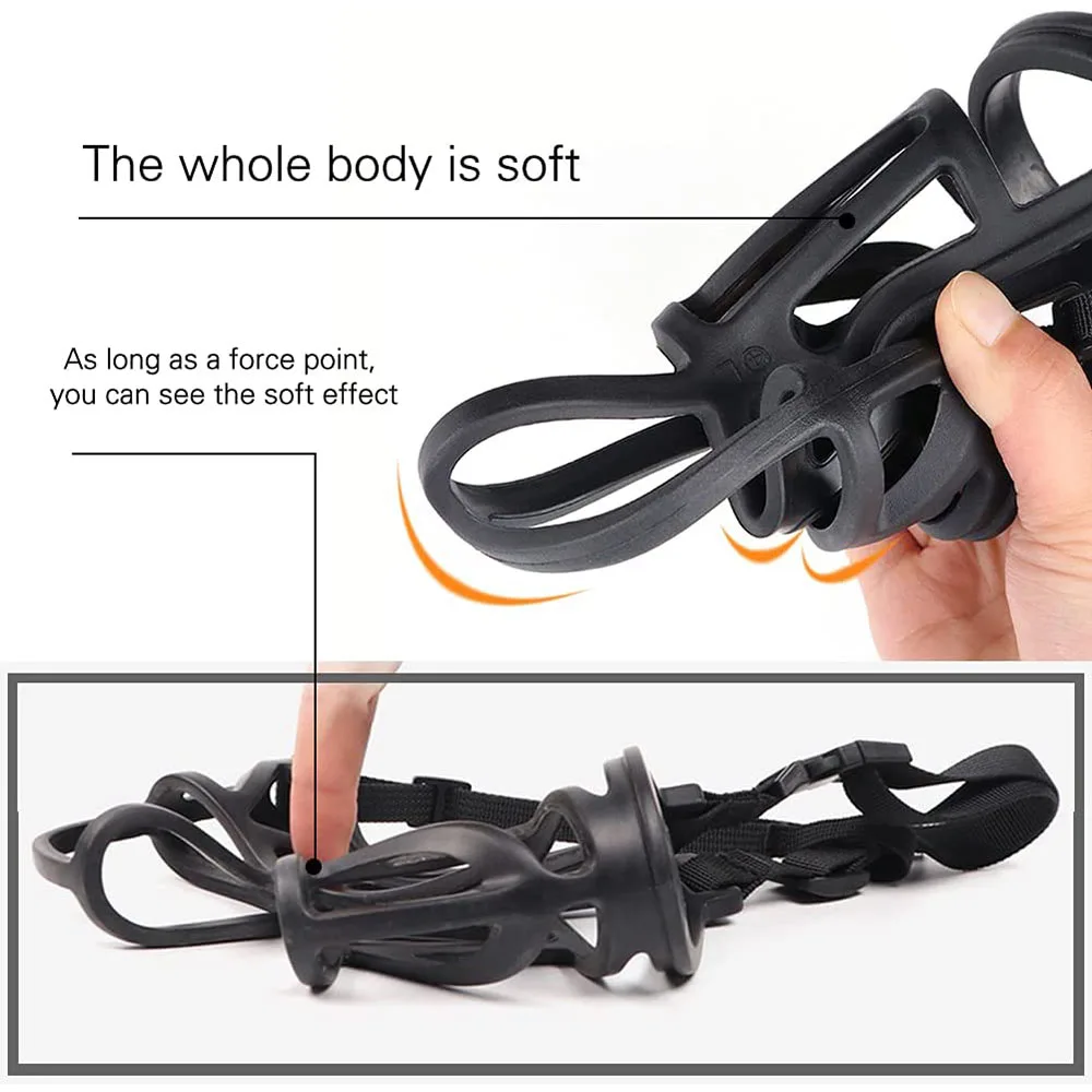 Strong Large Dog Muzzle Breathable Soft Rubber Basket Dog Muzzle Stop Biting Barking Chewing For Greyhound Whippet Products