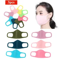 3pcs Sponge Unisex Smoke Mask Reusable Adult Women Men Mouth Face Mask Male Female Allergy Pollution proof Filter Mask Travel 1