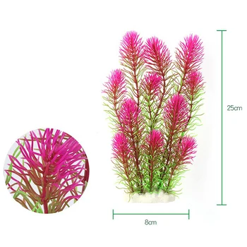 

Artificial Aquatic Plant DIY Aquarium Fish Tank Water Grass Landscape Decoration Aquarium Plastic Grass Home Decoration