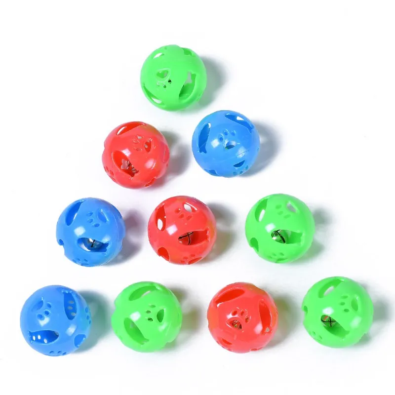 4 см Разноцветные игрушки для домашних животных, игрушка для собак, Интерактивная игрушка, 10 шт., Детские пищалки, погремушка, шаровая хлопушка