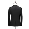 2020 New Arrival Morning suit Wedding Suits For Men Best man's Three Peices Suits (Jacket+Pants+vest) Custom made Black Suits 2