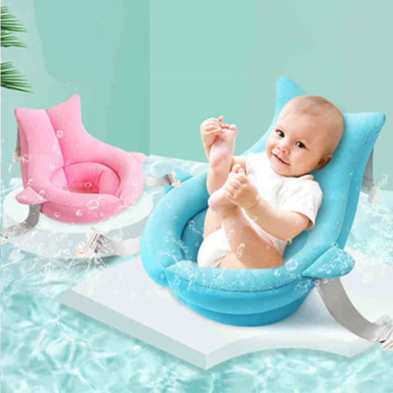 Newborn Safety Security Baby Bath Seat Infant Bath Pad Non-Slip Baby Shower Portable Bath Support Cushion Foldable Soft Pillow Newborn Safety Security Baby Bath Seat Infant Bath Pad Non-Slip Baby Shower Portable Bath Support Cushion Foldable Soft Pillow