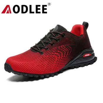 

Outdoor Men Shoes Breathable Hiking Boots Men Casual Running Sports Shoes Light Sneakers Athletic Footwear Dropshipping AODLEE