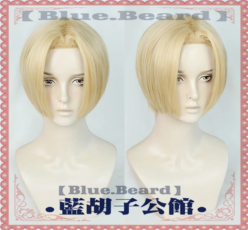

Anime Tokyo Revengers Manjiro Sano Mikey Cosplay Wig Golden Short Synthetic Hair Role Play Halloween Carnival Party