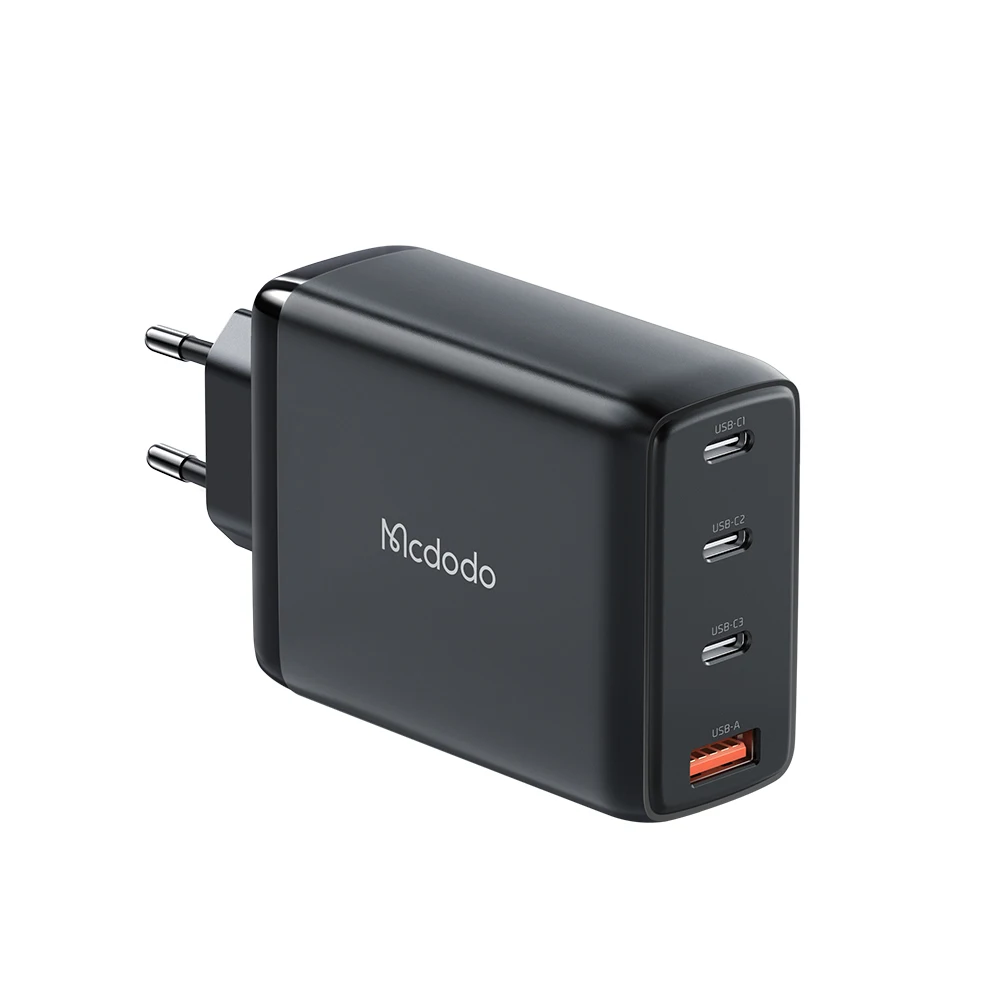 Mcdodo GaN EU Plug 120W Fast Charger Type C PD Quick Charge 4.0 QC3.0 4 Ports USB Charger For iPhone 13 12 Pro Max X iPad Huawei quick charge 2.0 Chargers