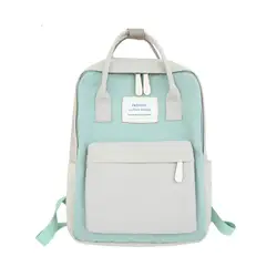 2019 высококачественные холщовые рюкзаки для девочек, водонепроницаемые школьные сумки для подростков, рюкзаки для ноутбука для девочек