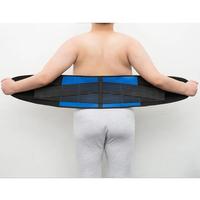 Big Size 5XL 6XL Lower Back Support Brace Male Waist Back Posture Corrector Female Waist Support Belt Prevent Slouching Back 3