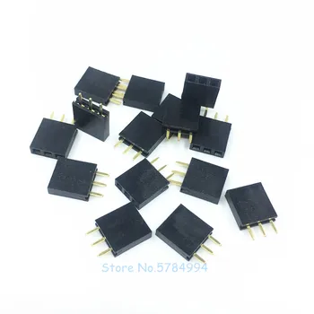 

Free shipping 200PCS 3Pin 2.54mm Single Row Straight Female Pin Header 1X3P Strip PBC Plastic height 8.5MM/stitch length 3MM