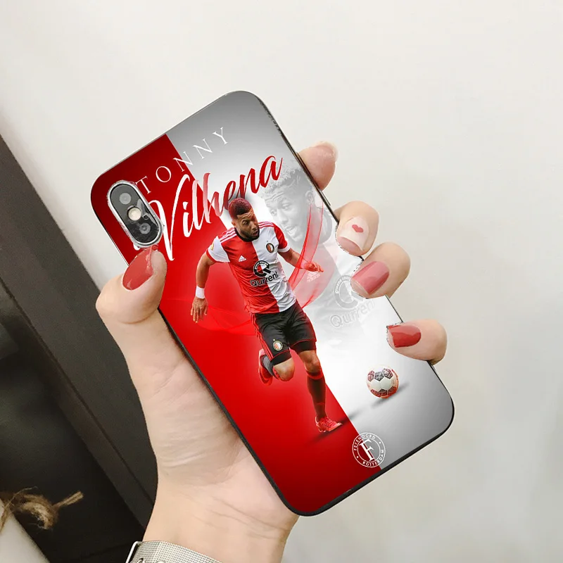 Чехол для телефона Feyenoord Rotterdam FC DIY чехол Robin Van Perisie Shell мягкий TPU чехол для iPhone X XR XS MAX 7 8 7plus 6 6S 5S 5