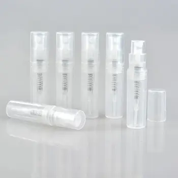 

Plastic Perfume Spray Empty Bottle 2ML 2G Refillable Sample Cosmetic Container Mini Round Atomizer For Lotion LX1028