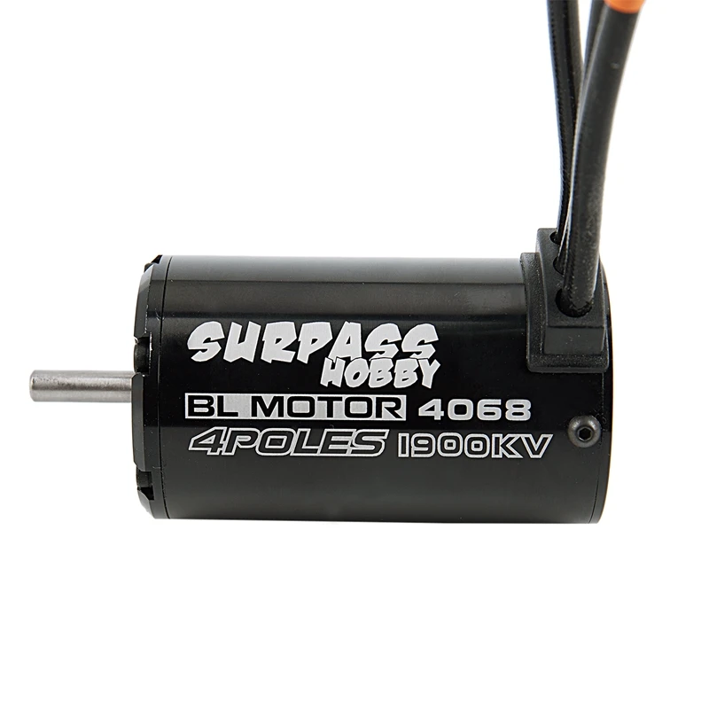SURPASS HOBBY 4068 1900KV 4P бесщеточный двигатель для 1/8 RC гоночный автомобиль грузовик Truggy на дороге