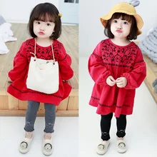 Детский жакет из денима для девочки; леггинсы; сезон весна-осень; стиль одежды для маленьких девочек из 1 Черный 3-летняя Детская тонкая Длинная Верхняя одежда из хлопка для детей