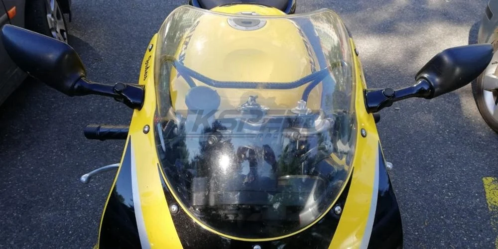 Мотоцикл двойной пузырь ветровое стекло для SUZUKI GSXR600 GSXR750 GSXR 600 750 1996 1997 1998 1999 заставка