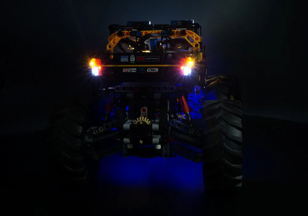 led light kit for Technic 42099 4x4 X-Treme Off-Roader Light 4x4 X-Treme 42099
