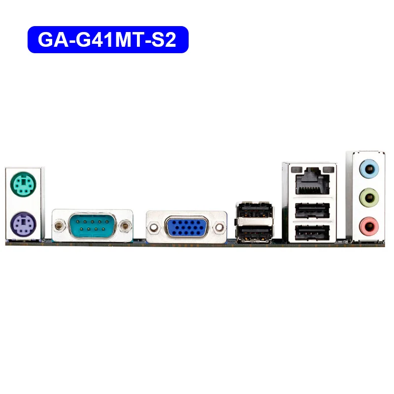GIGABYTE GA-G41MT-S2 настольная материнская плата G41 Socket LGA 775 для Core 2 DDR3 8G Micro ATX оригинальная восстановленная G41MT-S2 материнская плата