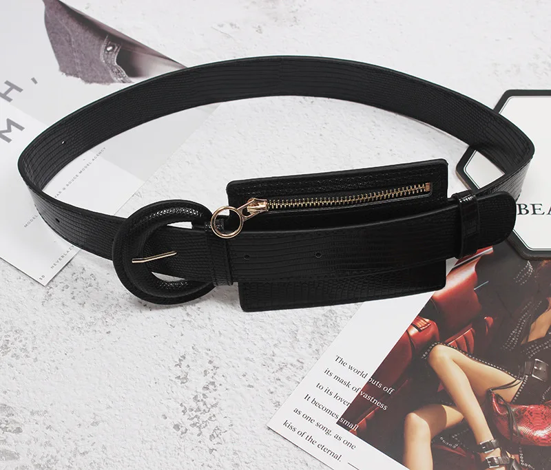 RAINIE SEAN – sac de ceinture Vintage en cuir Pu pour femmes