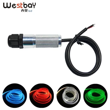 

Westbay Mini Light Source Kit End Glow PMMA Skirt Side Fiber Optic 1m/2m/3m/4m/5m/6m DC12V 3W Optical Fiber Cable Car Decoration