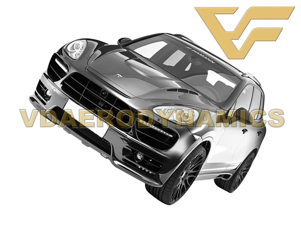 Подходит для 10-14 958 958,1 Porsche Cayenne VAD-HM версия Полный комплект кузова передний бампер задний бампер боковые юбки