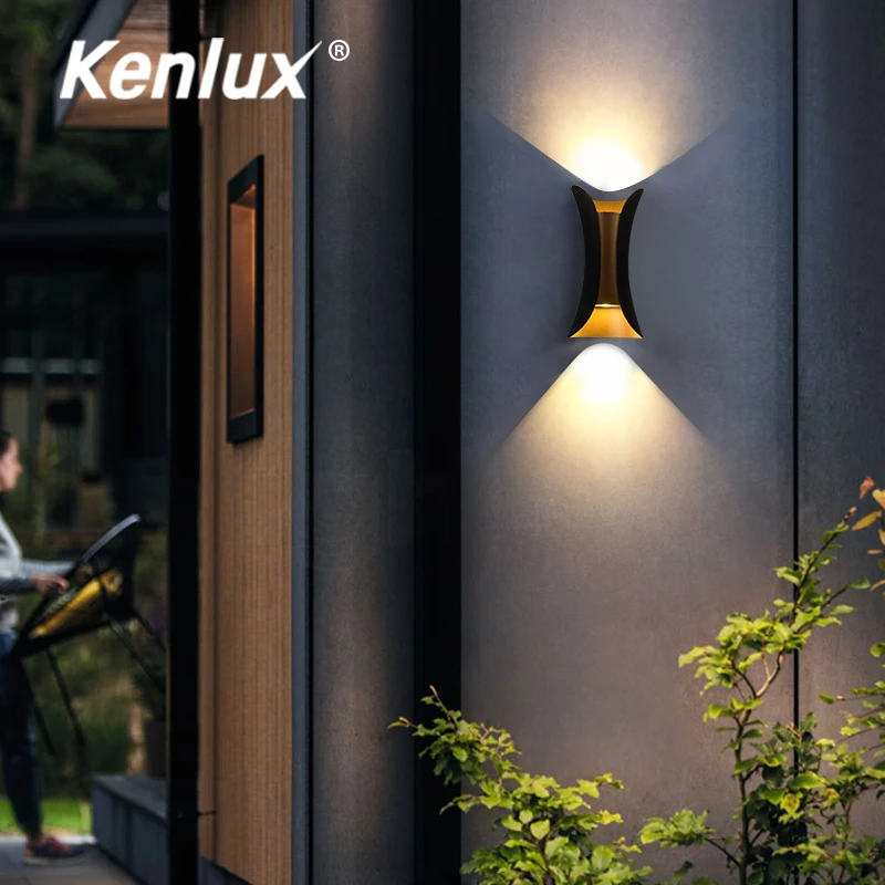 Free shipping 10W led outdoor wall light up down lamp indoor home decorative lighting for living room bathroom lights | Лампы и