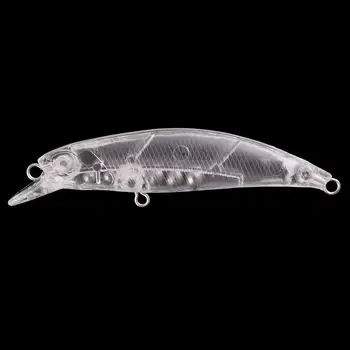 

20PCS 6.5cm 3g Blank Fishing Lure Minnow Lure Plastic Hard Bait Pesca Artificial Unpainted Wobblers Crankbait Minow Fishing Bait