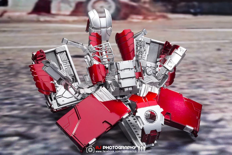 1/6 масштаб Железный человек MKV MK5 сцена Аксессуары Чемодан трансформируемая техническая модель чемодана коллекционные игрушки Tys