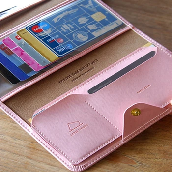 

Simplism Wallet Soft Leather Ladies Long Purse Card Holder Phone Pocket Women Wallets Clutch Female Portfel Carteira