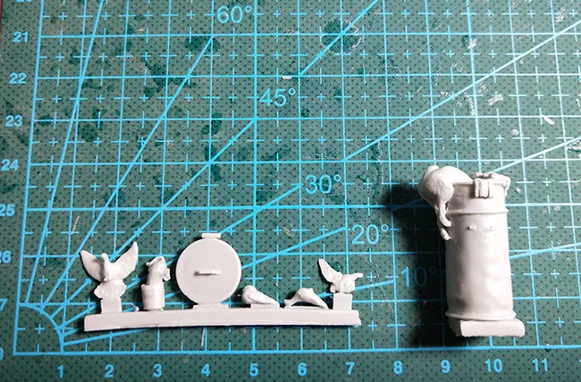 В разобранном виде 1/35 набор современных животных аксессуары смола фигурка Неокрашенная модель комплект
