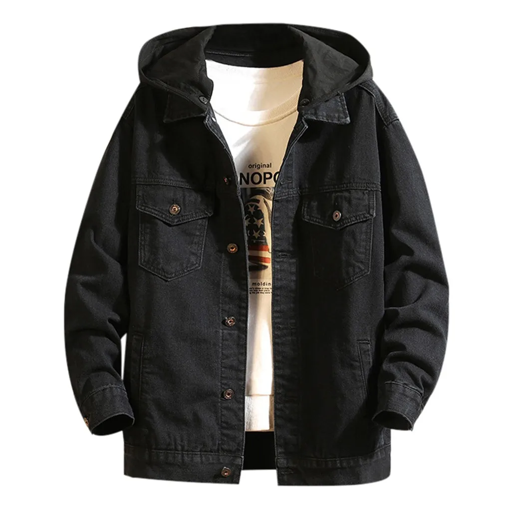 patchwork denim jacket mens