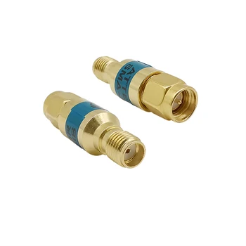 

1PCS Gold-plated Brass 2W Attenuator SMA Male to SMA Female RF Coaxial Attenuator 2W 0-6GHz 50ohm 1-30dB Connectors
