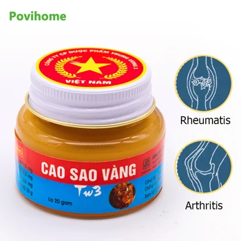 

1pcs 100% Original Vietnam Rheumatism Cream Star Red Tiger Balm Ointment Arthritis Joint Body Pain Relieving Oil P0047