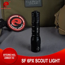 Element suprefir SF001 военный страйкбол пистолет фонарик для оружия 250 люмен светильник водонепроницаемый IP67 Armas тактический фонарь