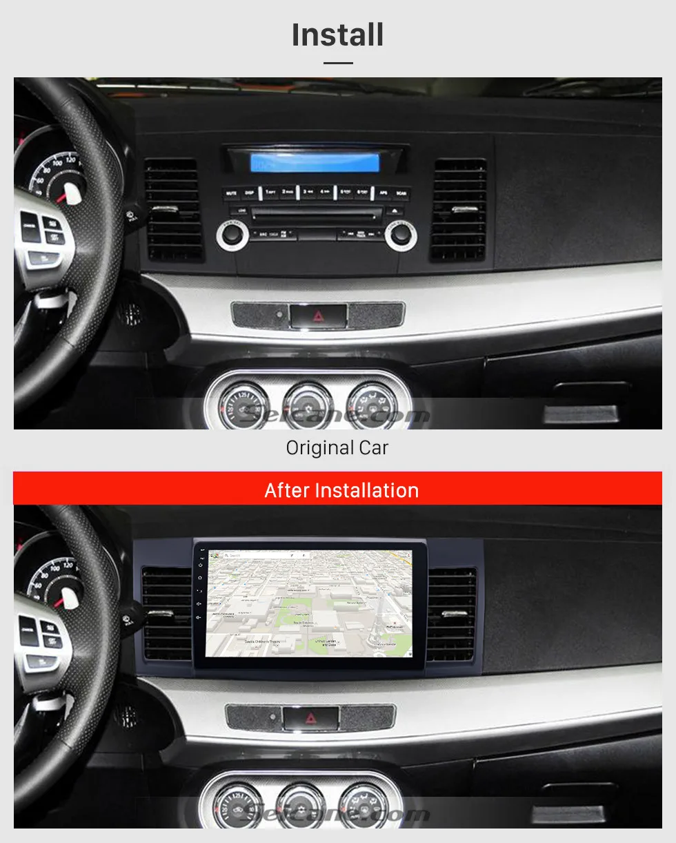 Excellent Seicane Android 9.0 10.1 inch Touchscreen GPS Navigation Radio Audio Stereo Multimedia Player For 2008-2015 Mitsubishi Lancer-ex 1 Excellent Seicane Android 9.0 10.1 inch Touchscreen GPS Navigation Radio Audio Stereo Multimedia Player For 2008-2015 Mitsubishi Lancer-ex 1