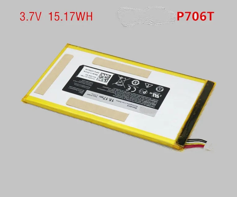 3,7 V 15.17Wh/4100 мА/ч, P706T планшет Батарея для Dell Venue 7 8 3730 3830 0CJP38 P706T