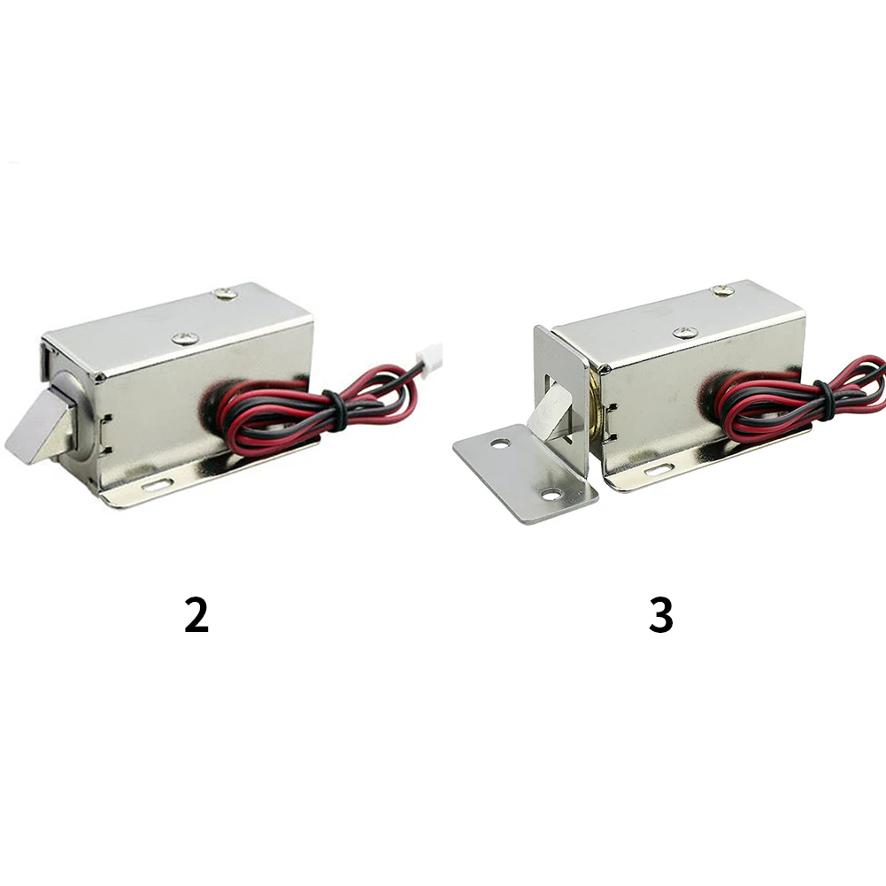 Bolt Security Electromagnetic Home Cabinet Lock Electronic Wide Use File Drawer Small DC12V 24V Anti-rust Tool Lockers