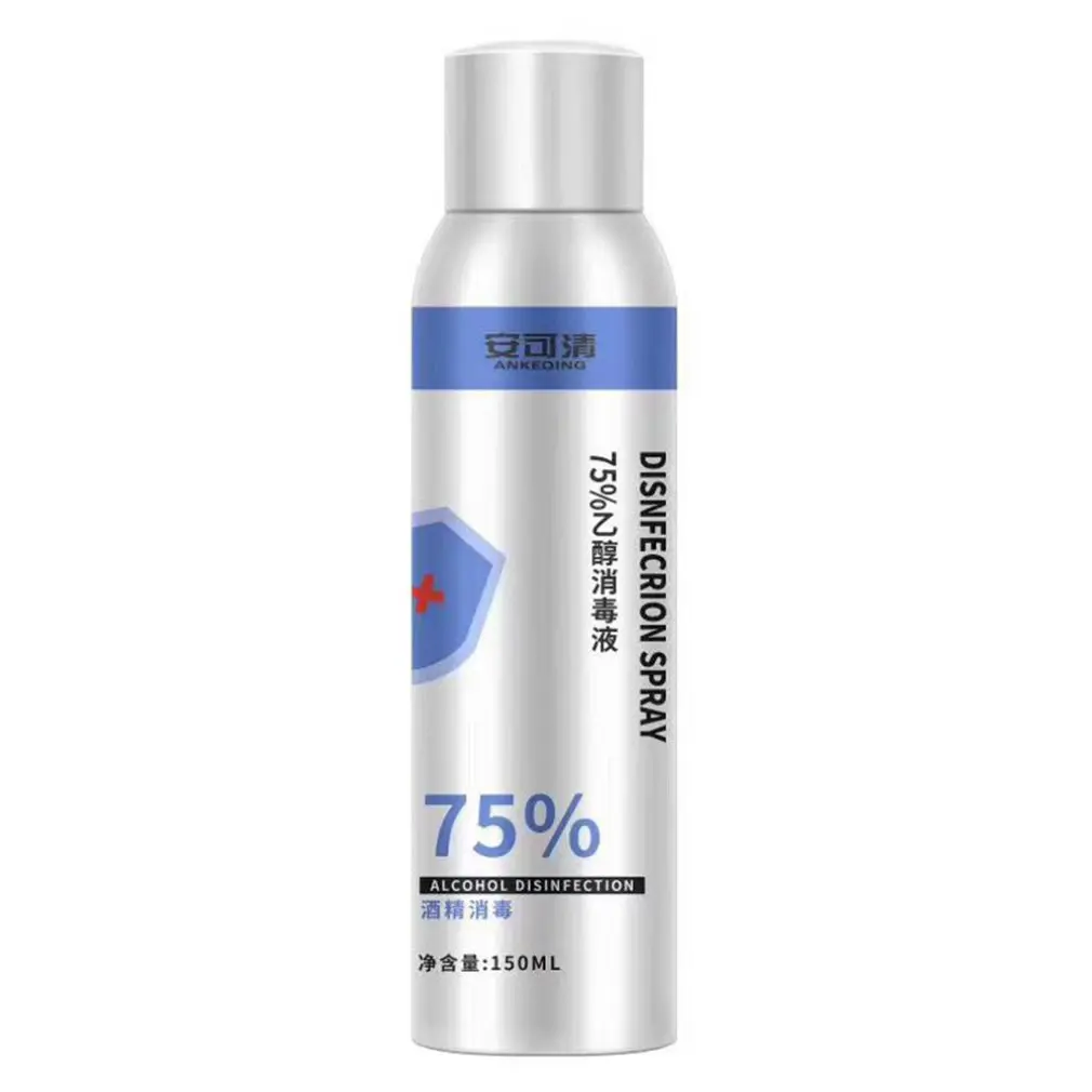 

1 Bottle Of 75% Alcohol Spray Waterless Portable Hand Washing Gel Hand Sanitizer Liquid Soap Lotion Detergent