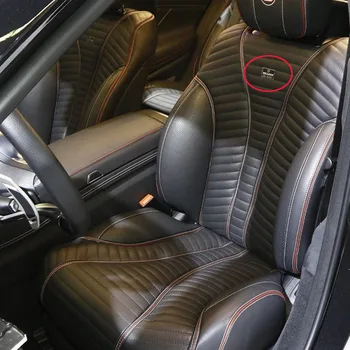 

Car Seat Sticker For Mercedes Ben SMART Brabus Fine Leather W220 W221 W220 W205 W212 G800 S600 S500 W463 BRABUS Sticker