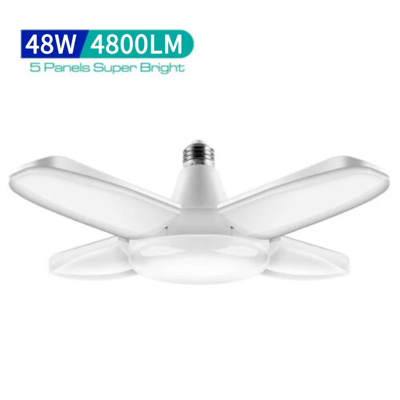 LED Light Bulbs Industrial Lighting E27 Led Garage Light 4 Adjustable