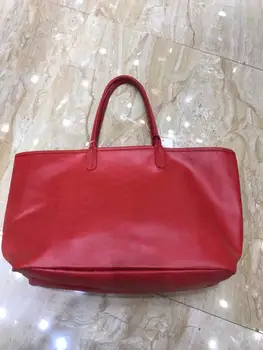 

2019 high quality high capacity Pu shopping bag senior designer brand shopping bag brand handbag Pu