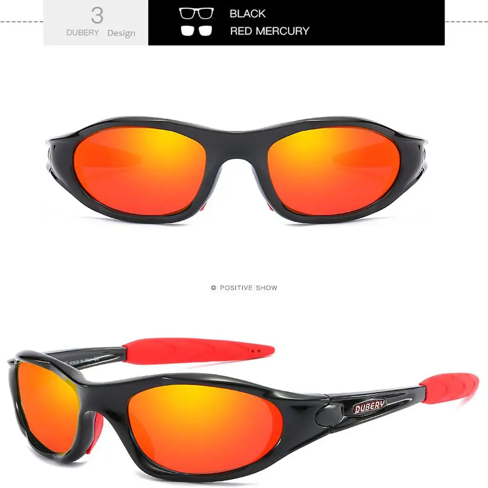 Studyset DUBERY мужские спортивные поляризованные солнцезащитные очки UV400 для вождения, рыбалки, лета, верховой езды, солнцезащитные очки