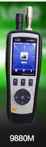 DT-9881 Горячие продажи счетчик частиц с TFT цветной ЖК-дисплей и функции камеры - Цвет: DT-9881