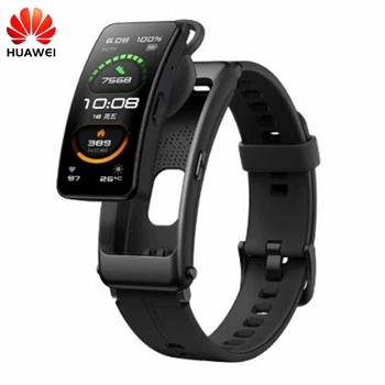 

New Huawei band B6 Talkband B6 Bluetooth smart Bracelet Wearable Sports Wristbands Touch AMOLED Screen Call Earphone Band