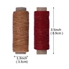 LMDZ 24Color/Set 50m 150D Leather Sewing Waxed Thread Flat Waxed Sewing Thread Wax line  Stitching Thread for Leather Craft DIY ► Photo 2/6