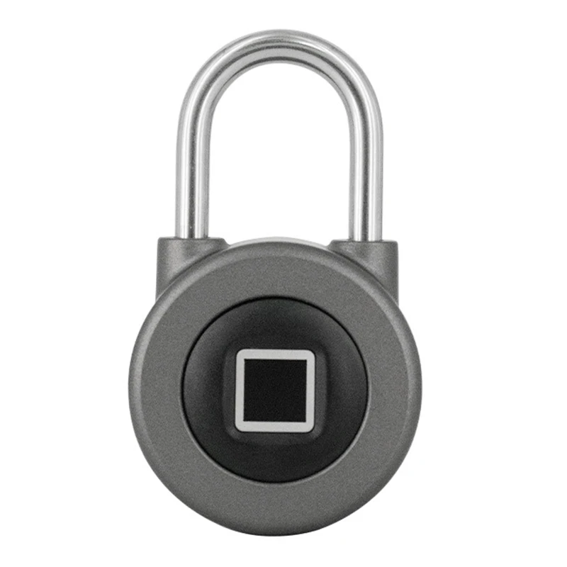 

1*Padlock Waterproof Fingerprint Padlock Smart APP Bluetooth Door Cabinet Electronic Lock High Quality