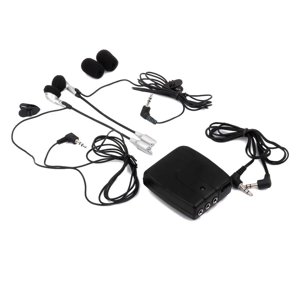 2 шт мотоциклетный шлем гарнитура MP3 вход переговорные с аудио линией